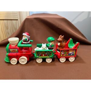 Fisher-Price Musical Santa Christmas Train w/ Little People
